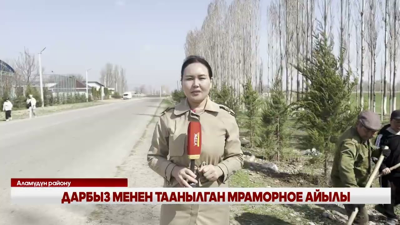 ДАРБЫЗЫ МЕНЕН ТААНЫЛГАН МРАМОРНОЕ АЙЫЛЫ