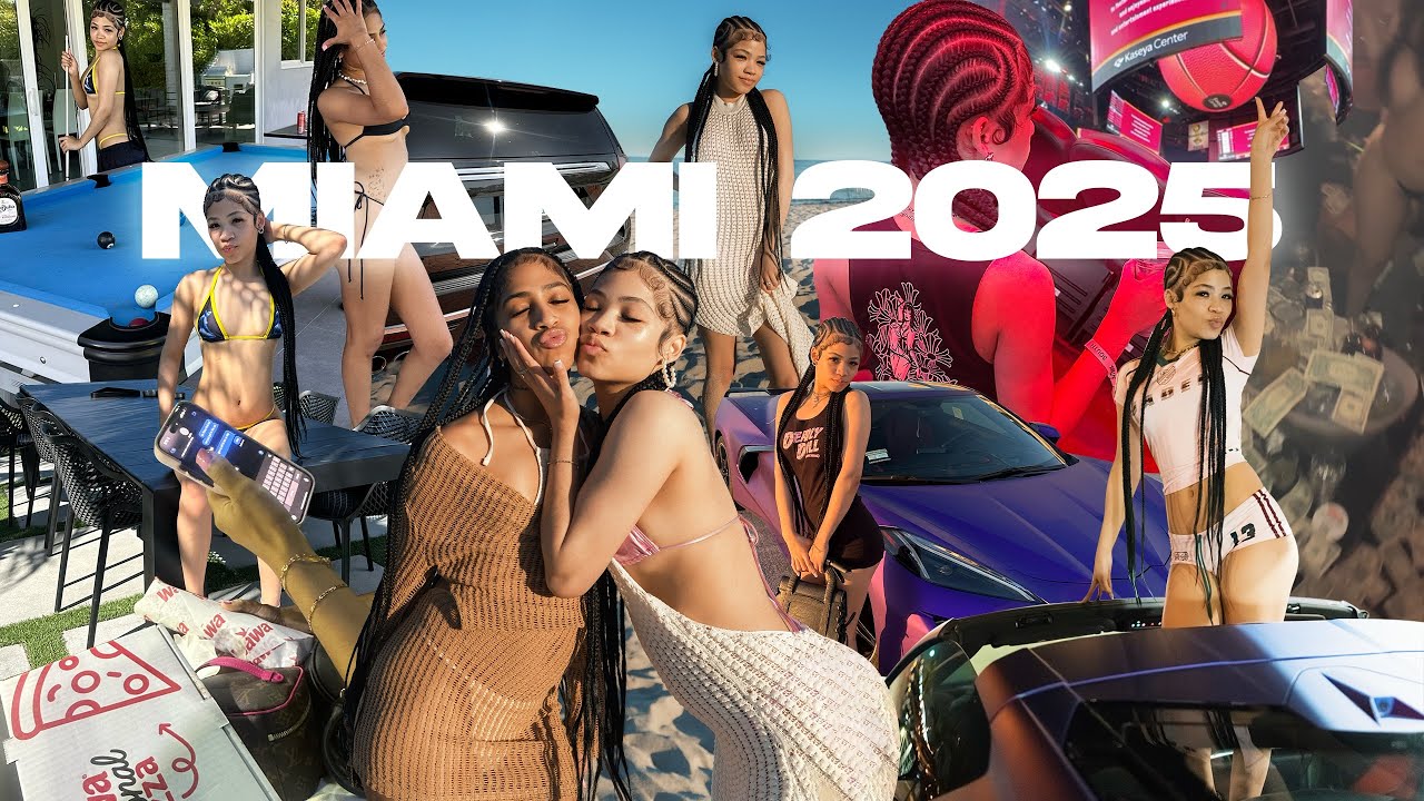 5 DAYS IN MIAMI🌴🥲💕| villa tour, heat bball game, tootsies & playground club, beach, & more!!