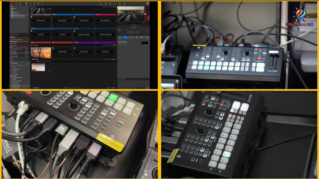 Osee GoStream Duet 8 ISO with ProPresenter: How to use Lower Third with duet 8 ISO 