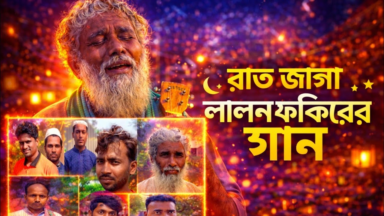 রাত জাগা লালন ফকিরের গানের আড্ডা। চরম বিনোদন ও আড্ডা জমবে আজ।