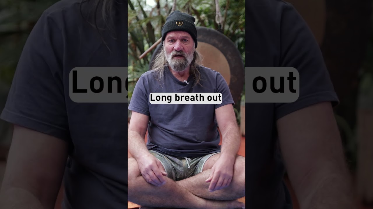 How to breathe in the ice bath?