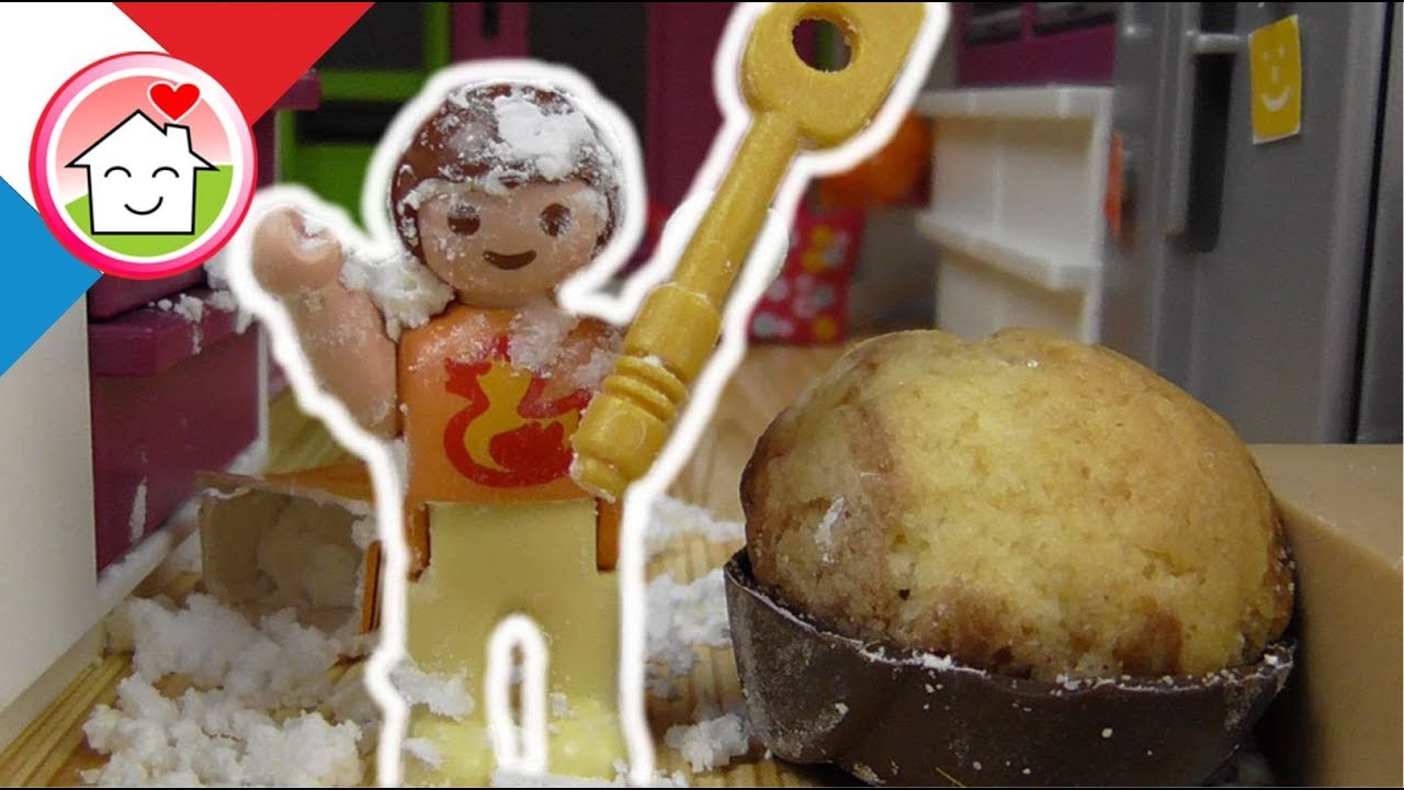 Playmobil en français faire des gateaux - La famille Hauser