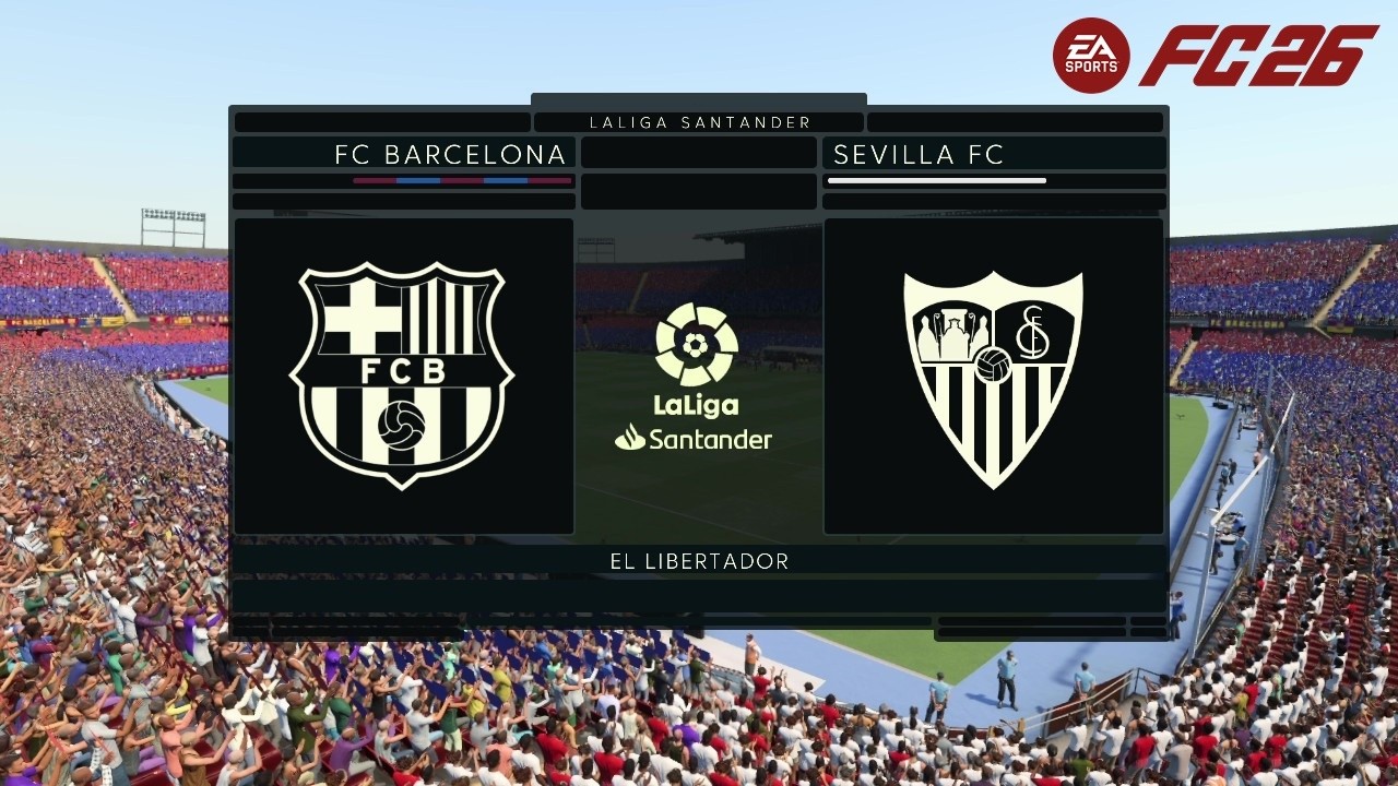 FC 26 PC | Barcelona Vs Sevilla | La liga 25/2026 | HD Gameplay