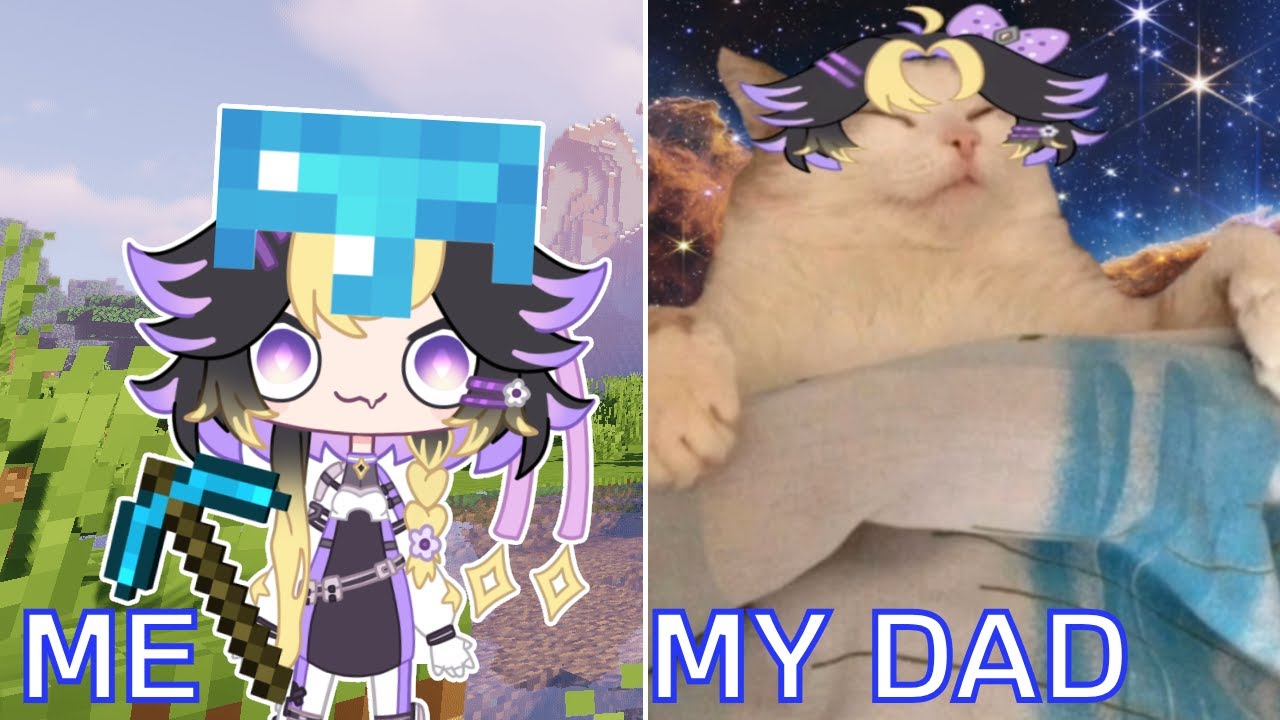 MY DAD HATES MINECRAFT