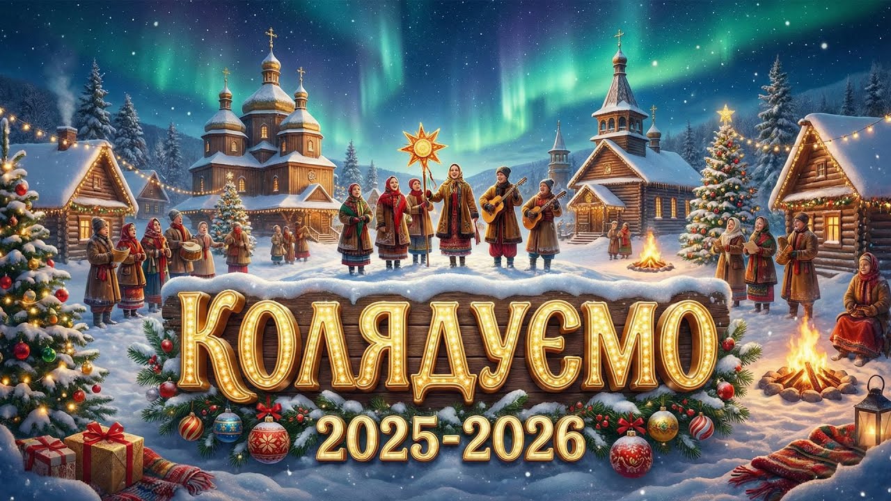 Кращі ✨ Українські Колядки та Щедрівки 🎄 2025-2026. Різдвяні колядки та пісні 🎄
