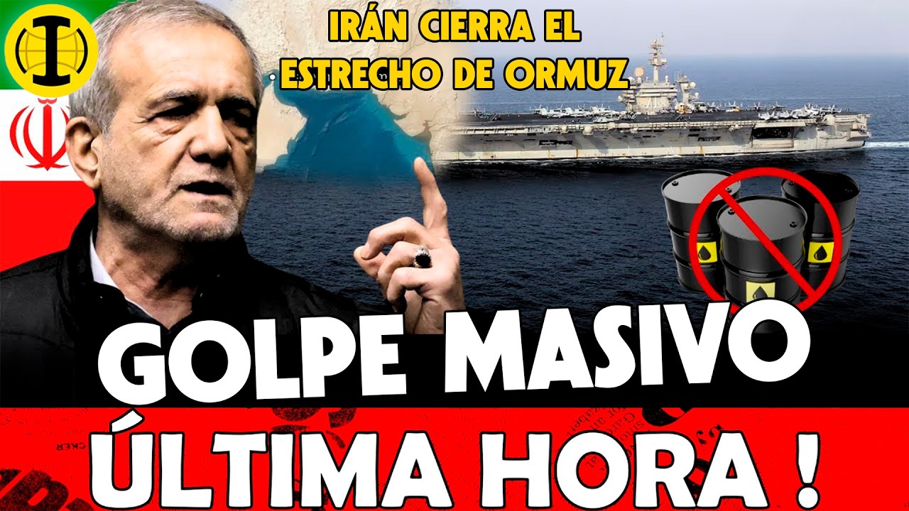 💥 EL PEOR ATAQUE CONTRA EEUU! ⚠️ IRÁN CIERRA EL ESTRECHO DE ORMUZ