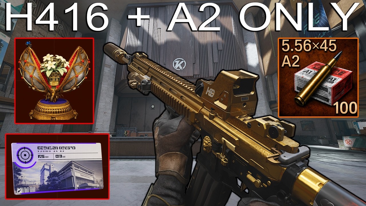 THIS 100-ROUND H416 BUILD IS THE NEW META - Arena Breakout Infinite SS6
