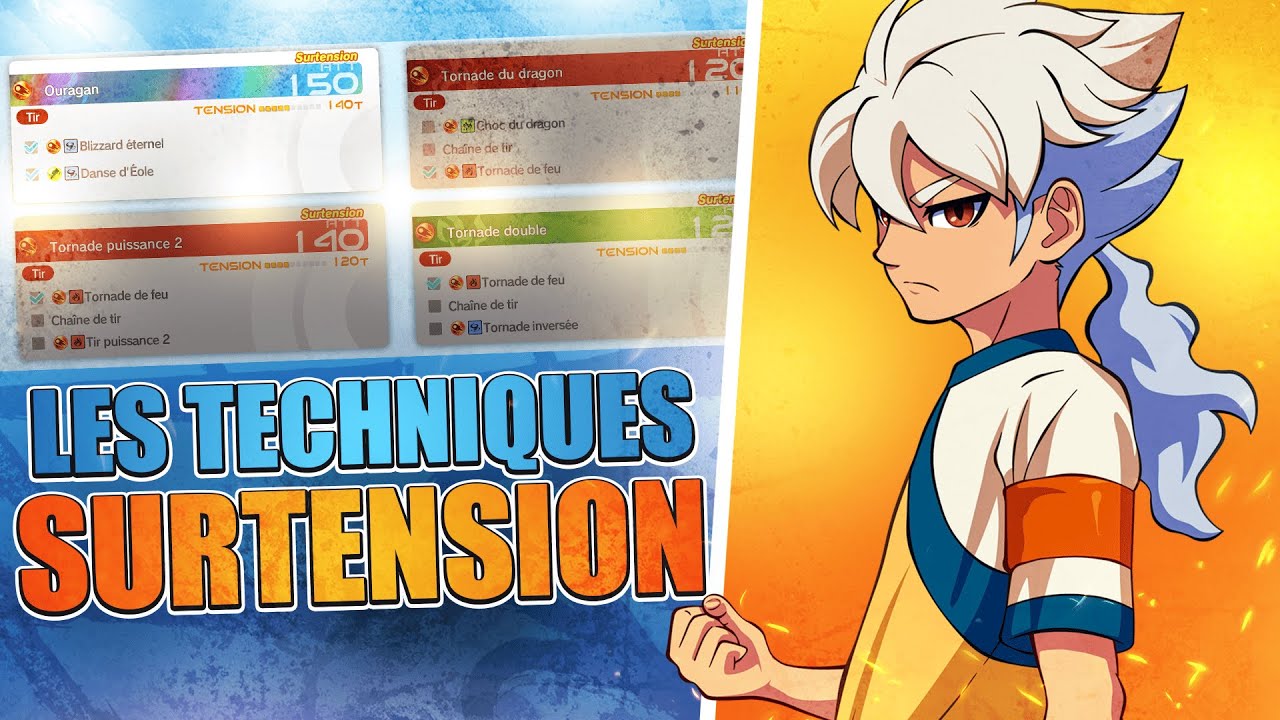 Maîtriser les techniques SURTENSION dans Inazuma Eleven Victory Road