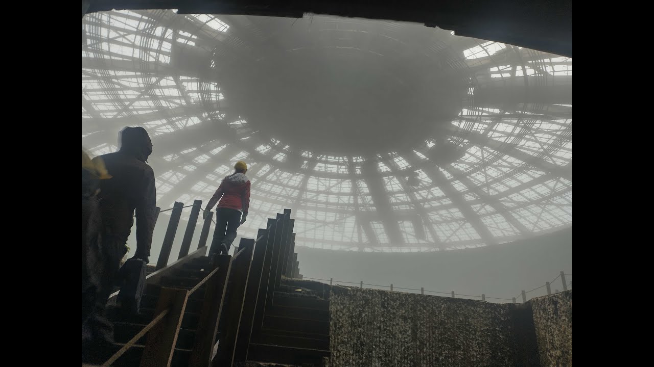 Мозайките на Бузлуджа - защитени и тази зима / The Buzludzha Mosaics - Protected This Winter