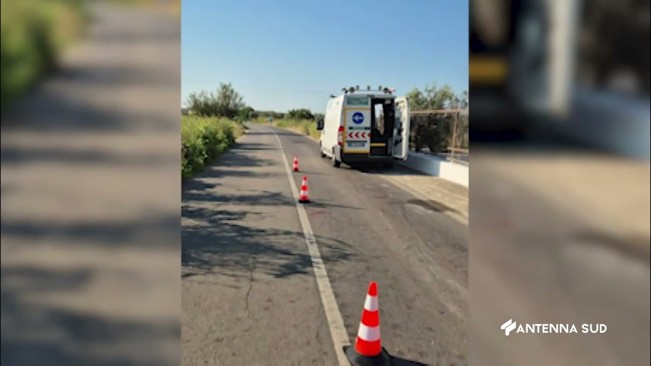 11 AGOSTO 2024 - SALENTO - INCIDENTE TRA DUE AUTO SULLA SP206: UN MORTO
