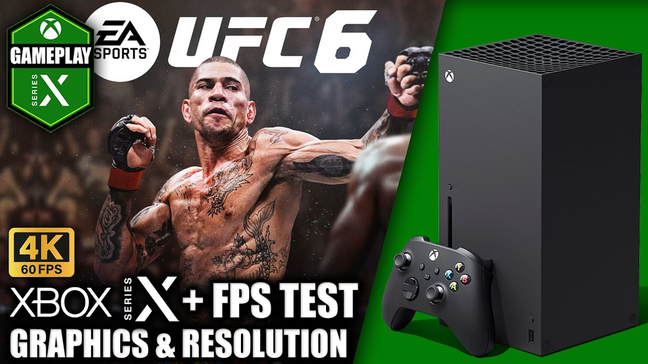 UFC 6 - Xbox Series X Gameplay + FPS Test