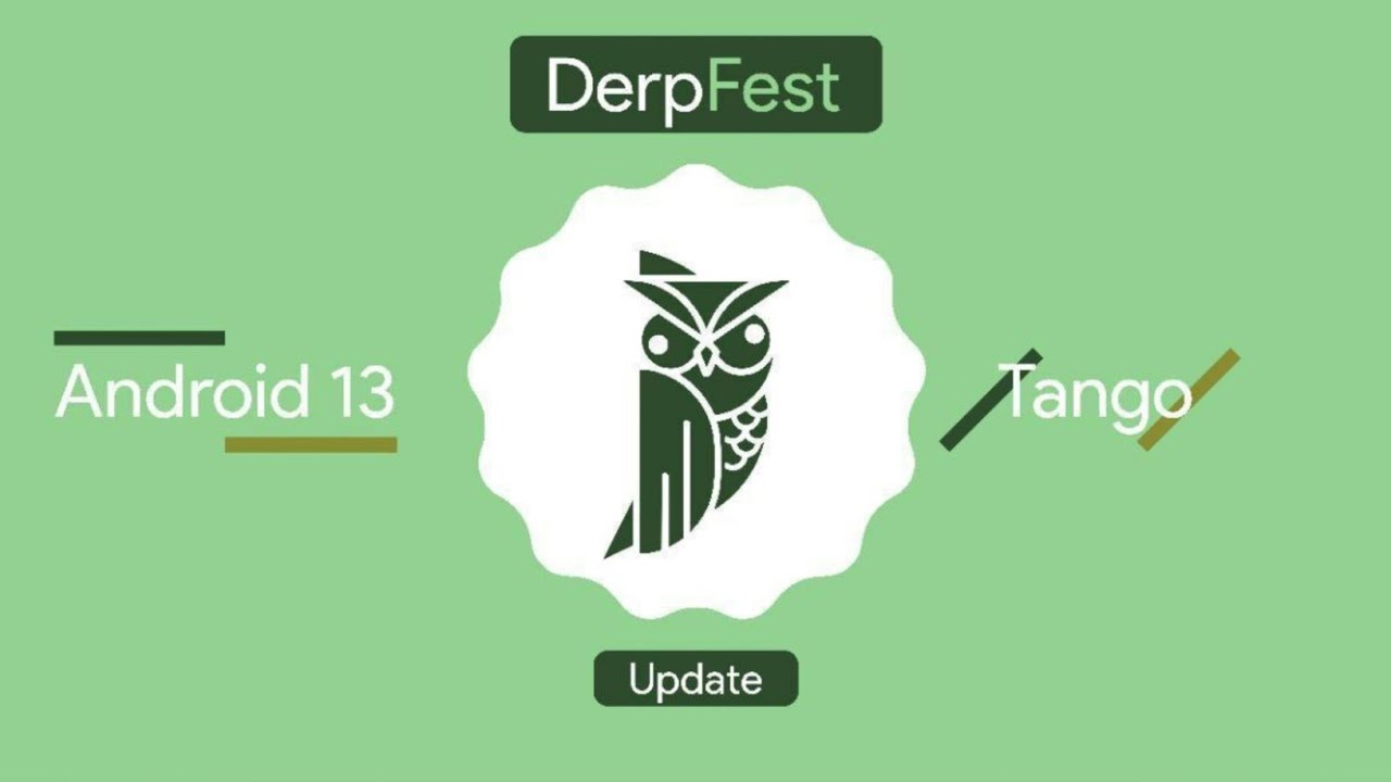 DerpFest AOSP | Tango | Android 13 | Redmi 5 plus | Redmi note 5 | Vince