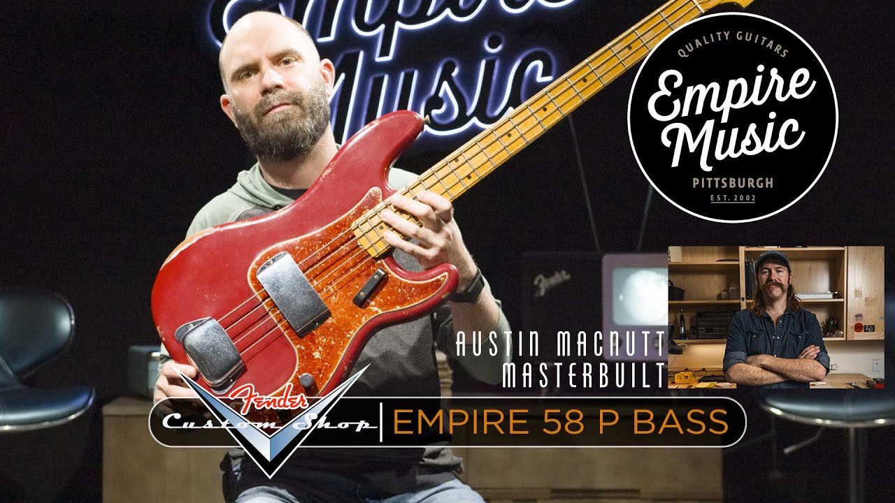Fender Custom Shop Empire 58 P Bass  - Austin MacNutt Masterbuilt