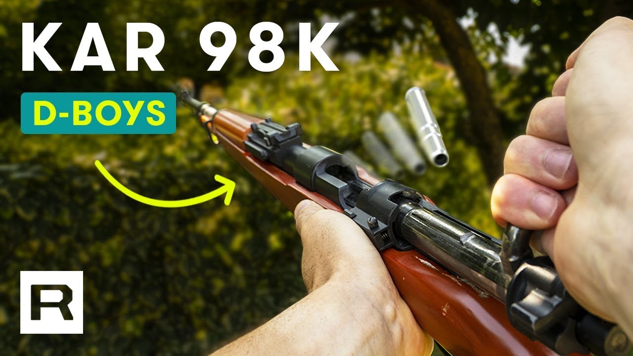 Mauser KAR 98K | D-Boys • In Vero Legno con Espulsione Bossoli