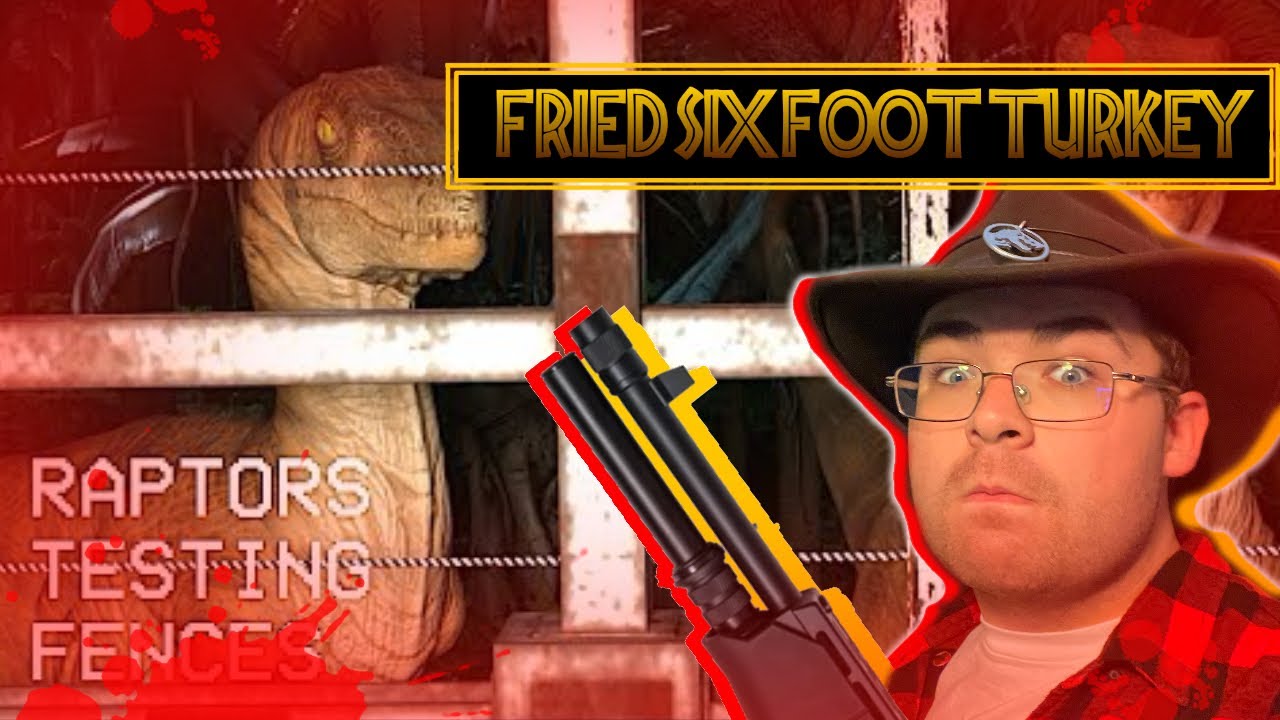 (FRIED 6 FOOT TURKEY 🍗) Jurassic Park Analog Horror Muldoons Logs #1 “Raptors Testing Fences”