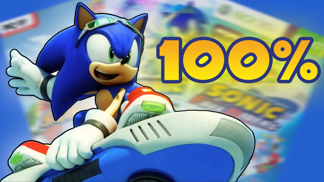 Я прошёл ВСЕ Sonic Riders НА (почти) СТО ПРОЦЕНТОВ