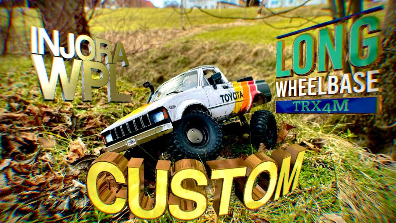 How to do long wheelbase on Traxxas Trx4m , to fit a Wpl c24 body on it 