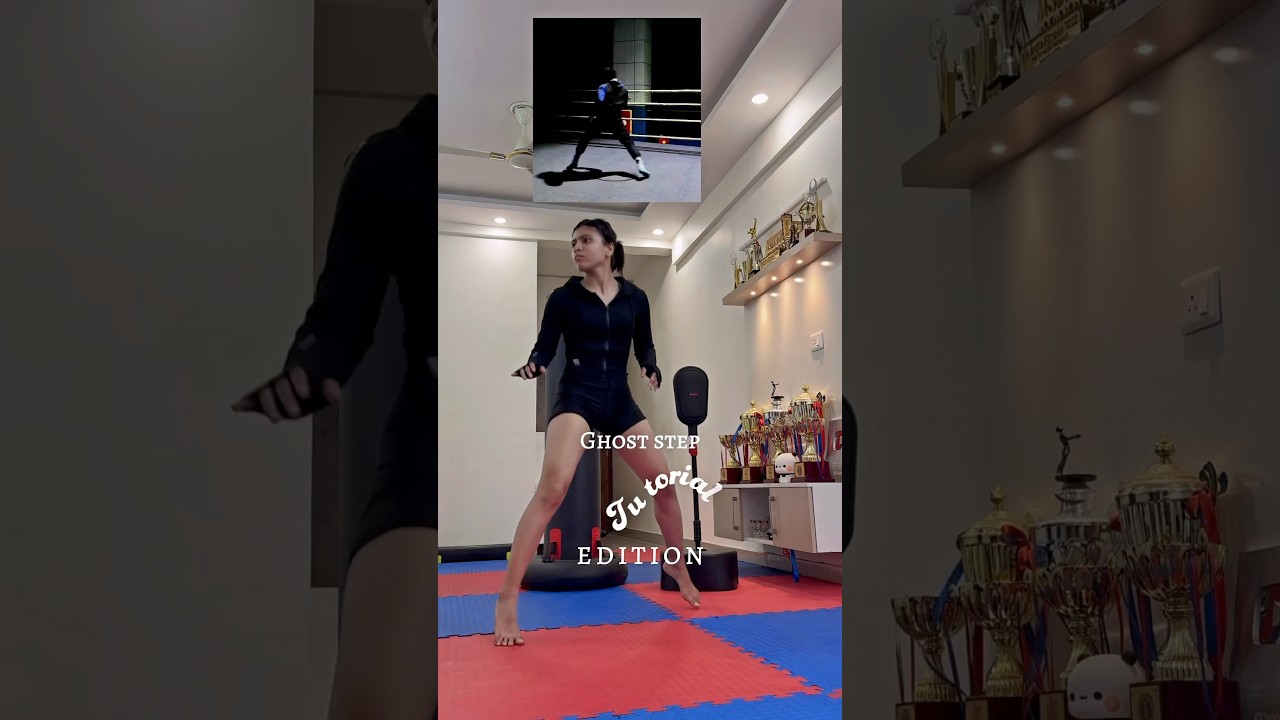 Learn ghosts step 🥋🥊 #boxing #footwork #tutorial #taekwondo #drills