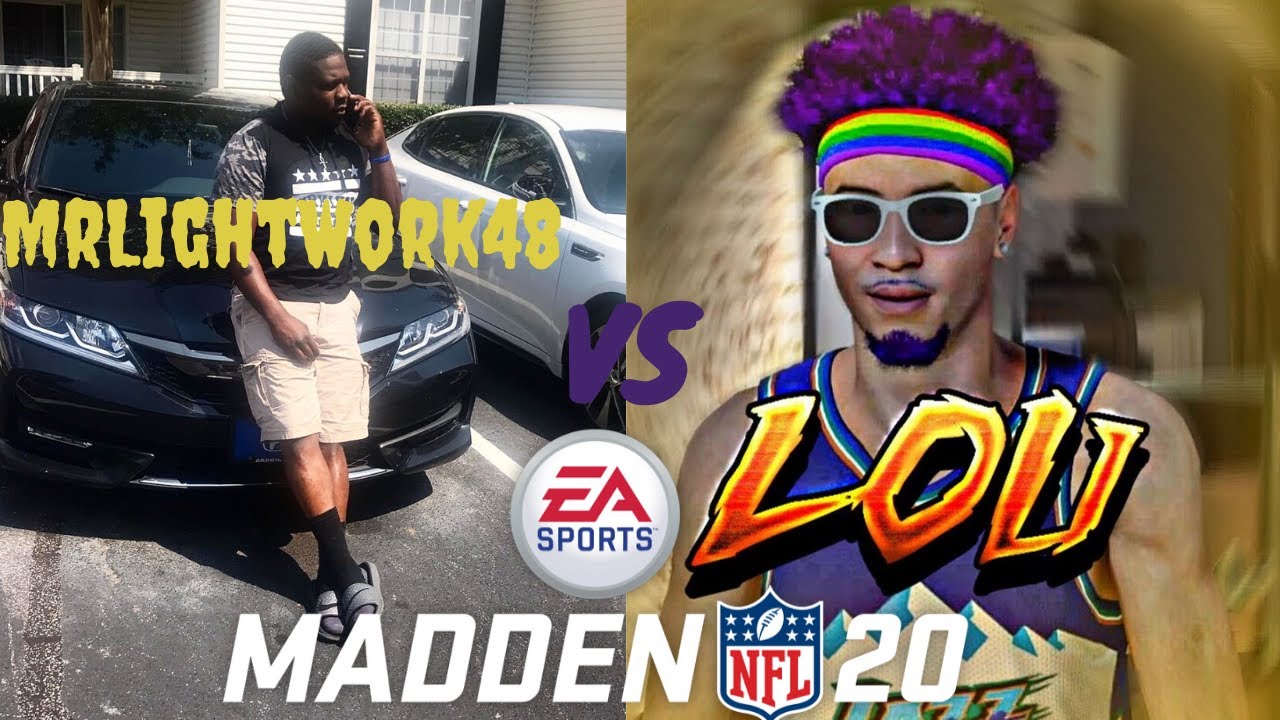 Mrlightwork48 VS vLegendaryLou | Game Of The Year | Madden 20 Gameplay