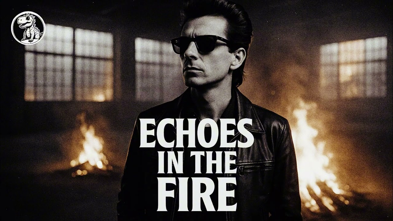 Echoes in the Fire [Official Audio] | 80s Rock Energy & Synthwave Glow | 1984