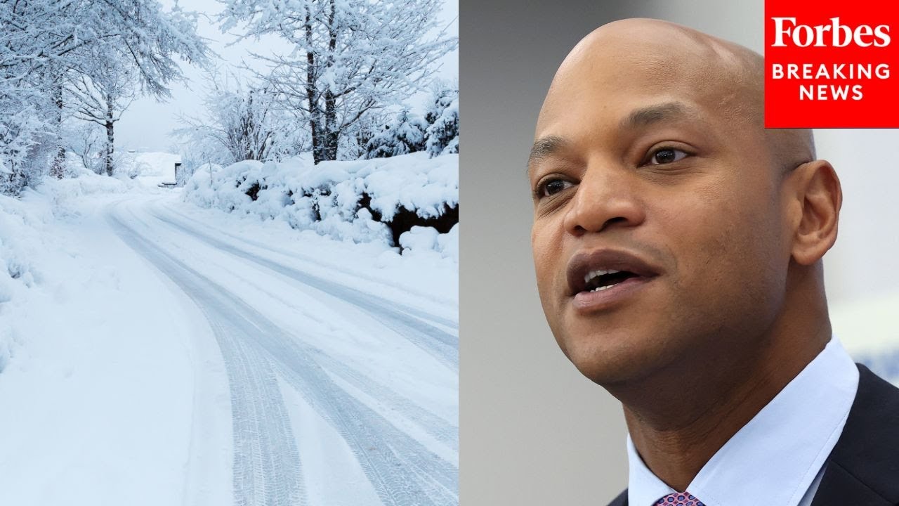 Maryland Gov. Wes Moore Provides An Update On Preparations For The Winter Storm