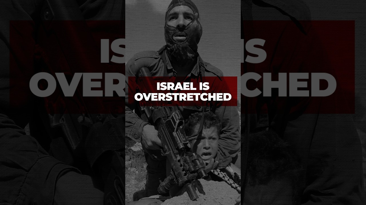 Israel&rsquo;s military power is overstated and its forces are already overstretched.  #israel #news #iran