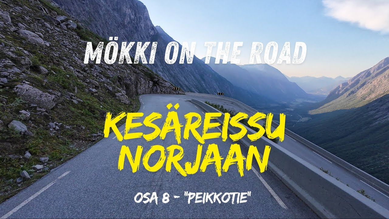 Retkeilyautolla Norjaan - osa 8 - Trollstigen (Peikkotie)