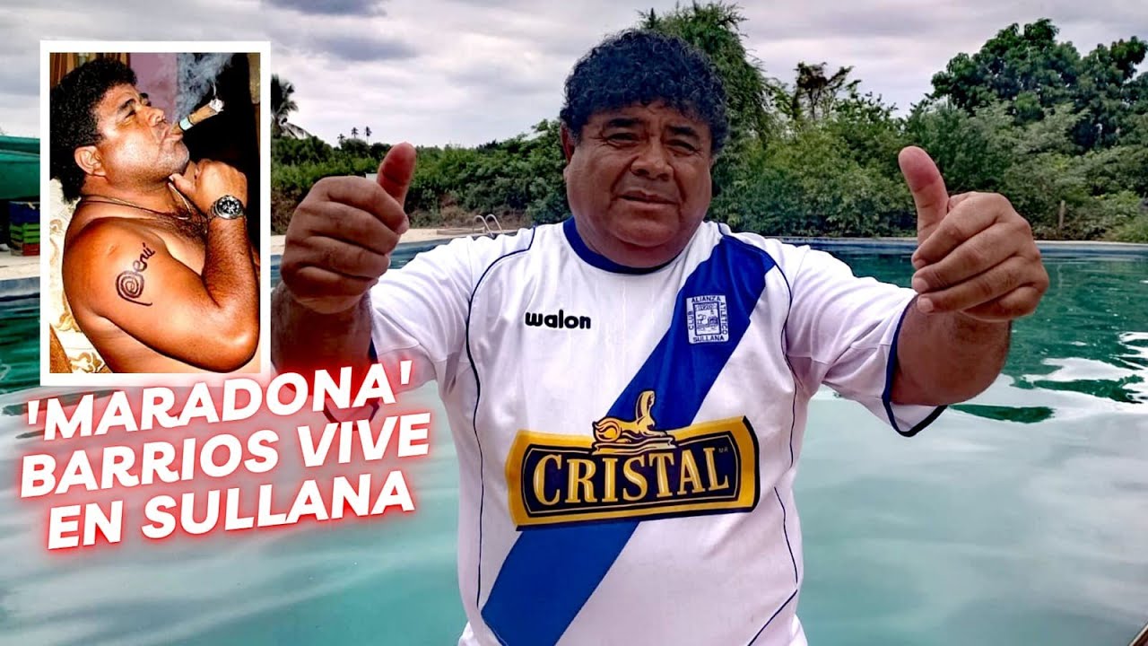 Encontramos a Ángel 'Maradona' Barrios en Sullana. Hablará de todo.