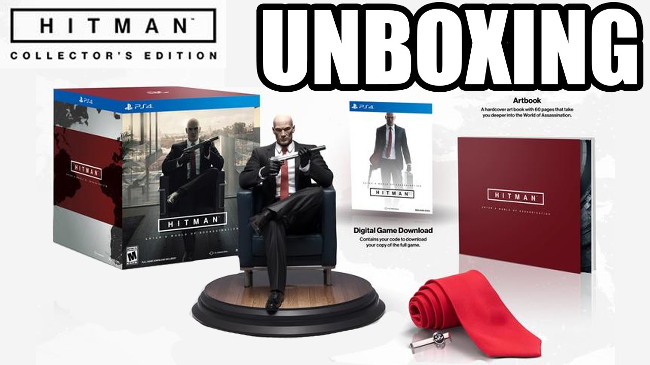 UNBOXING! | PS4 | Hitman Collector's Edition