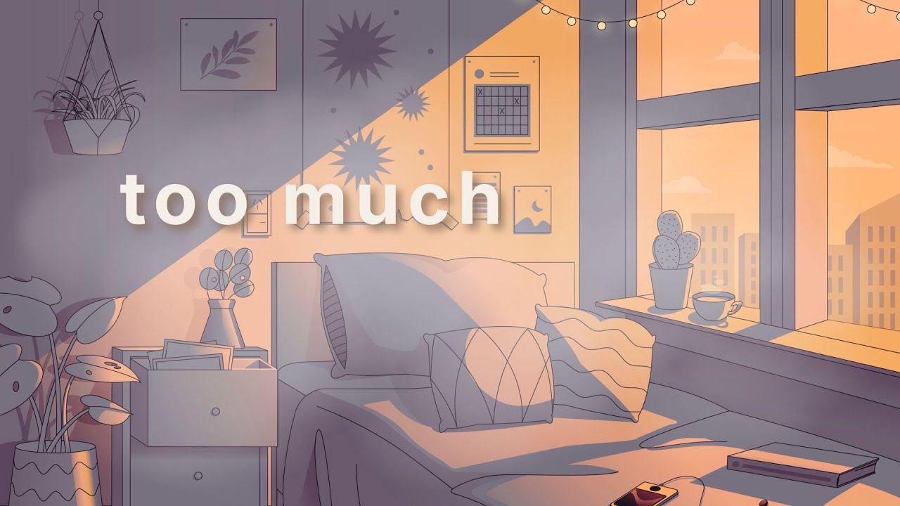 Calm Focus Music for Mental Overload 🤍 ADHD-Friendly (No Vocals)
