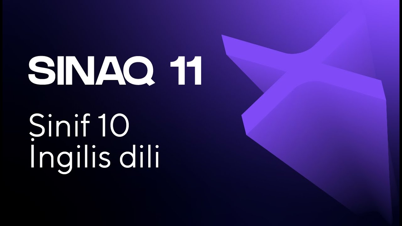 İngilis dili 10-cu sinif   Güvən Sınaq 11 Buraxılış fənləri üzrə