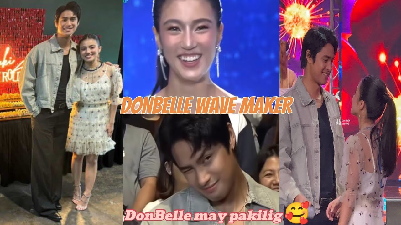 DONBELLE WAVE MAKER | DonBelle BTS videos and pakilig sa Asap 60125