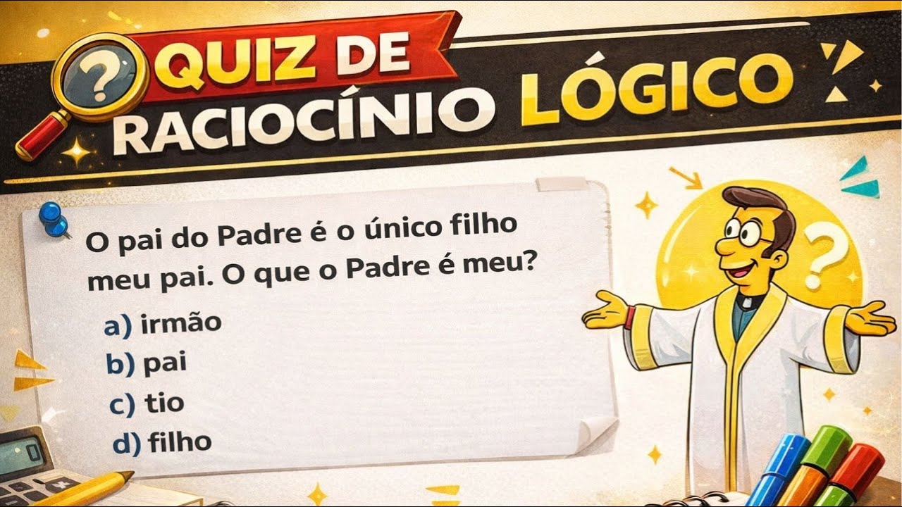 RACIOCÍNIO LÓGICO #quiz #charada #mathproblem #enem #matematica #linguaportuguesa #quiztime