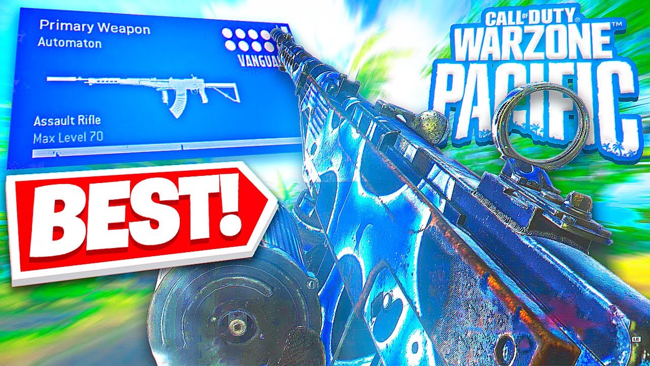 the #1 AUTOMATON CLASS SETUP in WARZONE PACIFIC!🔥 (Caldera)