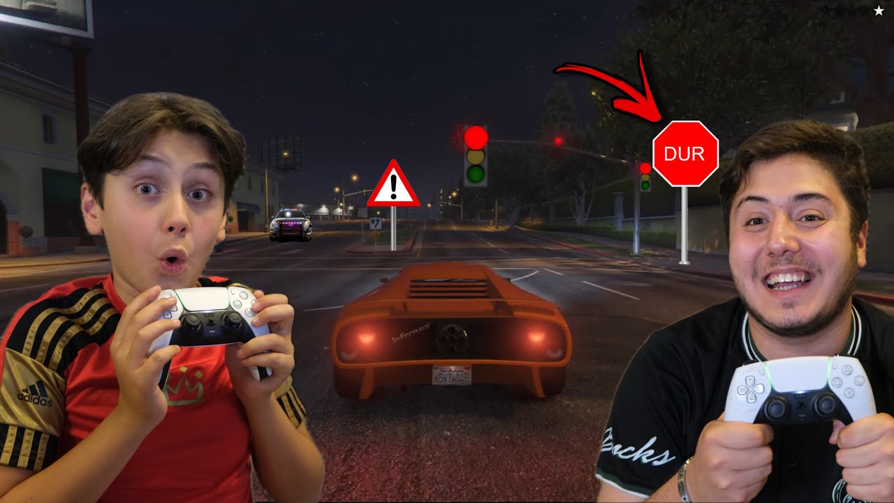 KURALLARI ÇİĞNEMEDEN GTA 5 OYNAMAK !!