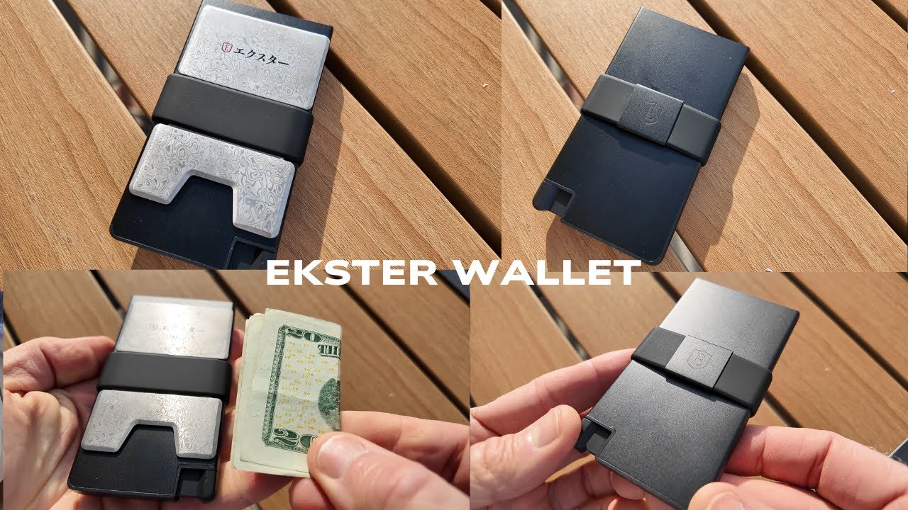 Не покупайте новый кошелек, пока не посмотрите это видео — Ekster Cardholder Pro, японский дамасс...