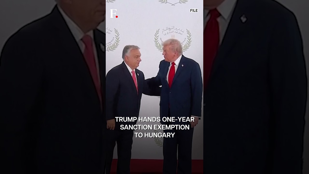 Trump Meets Hungary&rsquo;s Orban, Hands Him Sanction Exemption for Buying Russian Oil