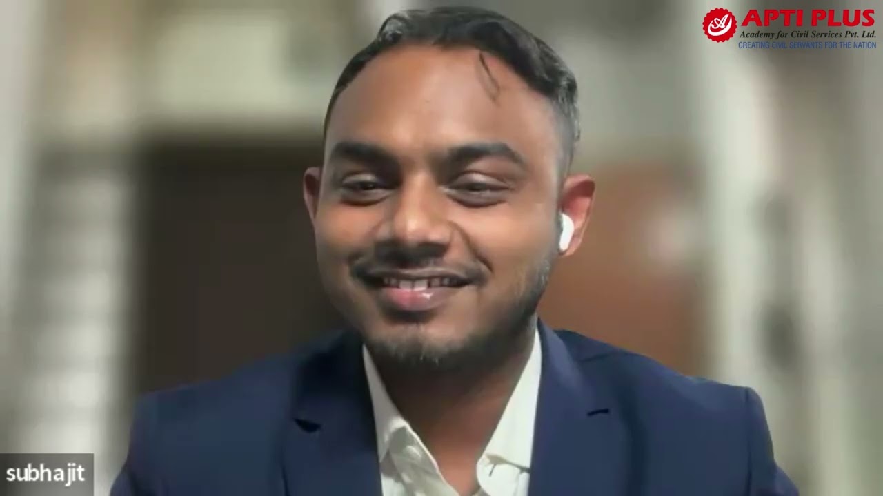 SUBHAJIT MAJI || COMMON MERIT RANK 211  || WBCS 2023 || WBCS MOCK INTERVIEW || APTI PLUS