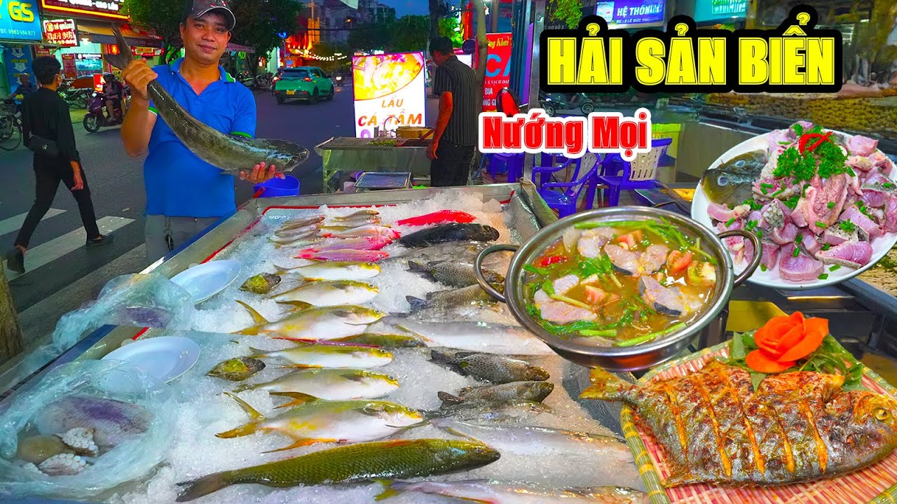 Anh Trai Mang Dề Cá Biển Tươi Mở Quán Bán Chế Biến Đơn Giản Mà Ngon Ở Sài Gòn