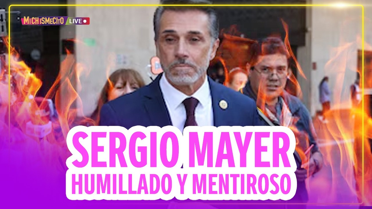 Sergio Mayer humillado y mentiroso / MICHISMECITO