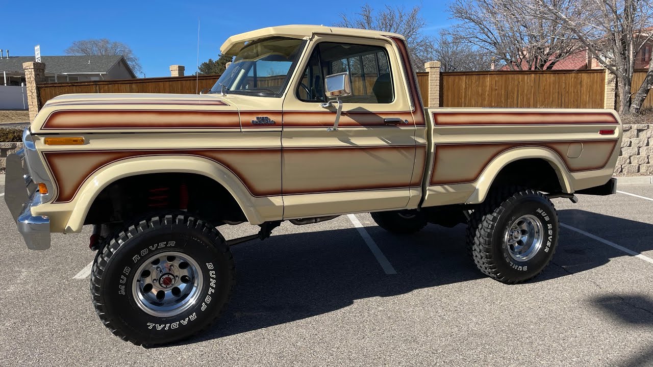 Sold Awesome 1978 Ford F150 Custom
