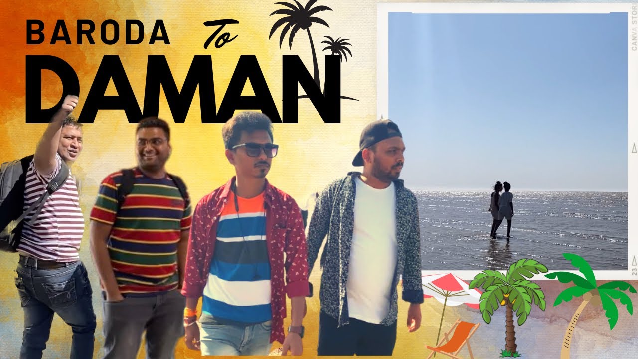 Baroda to daman trip | Jampore beach | Lucky’s Life Vlog
