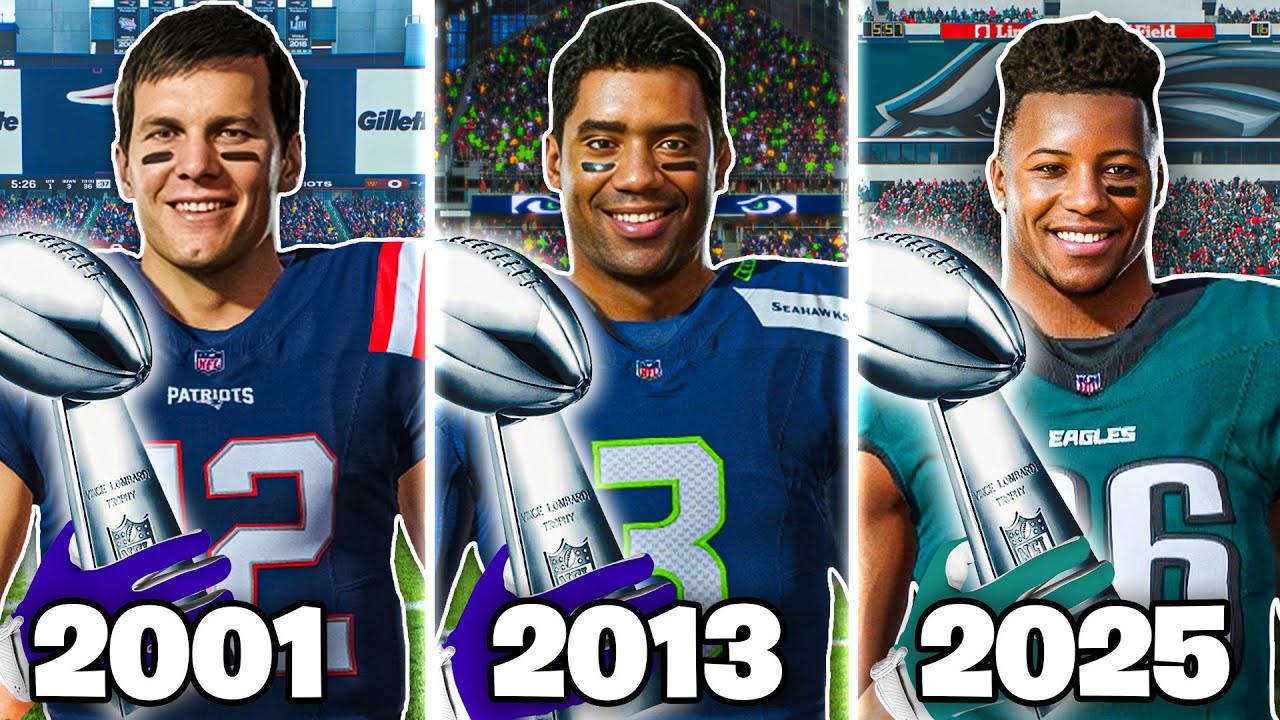 Scoring With The Super Bowl Champions In EVERY Madden!