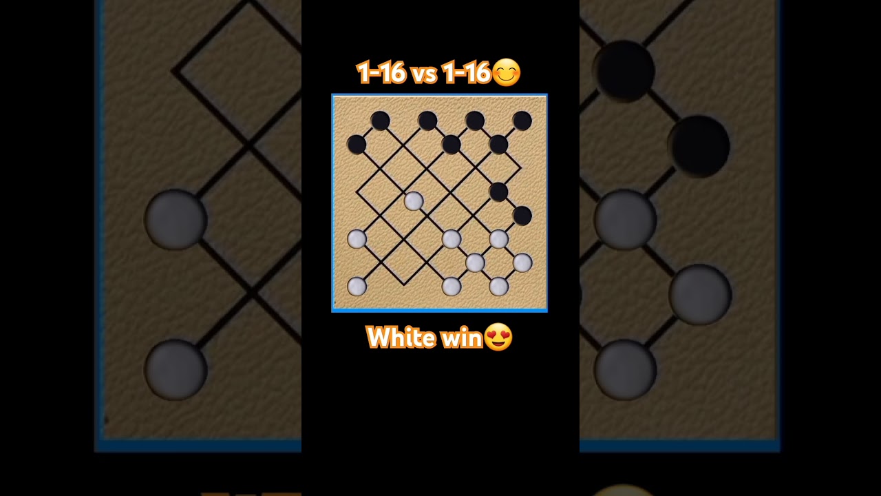 356. Dama Game!!! 1-16 vs 1-16 Nice Game white win😍😍😍