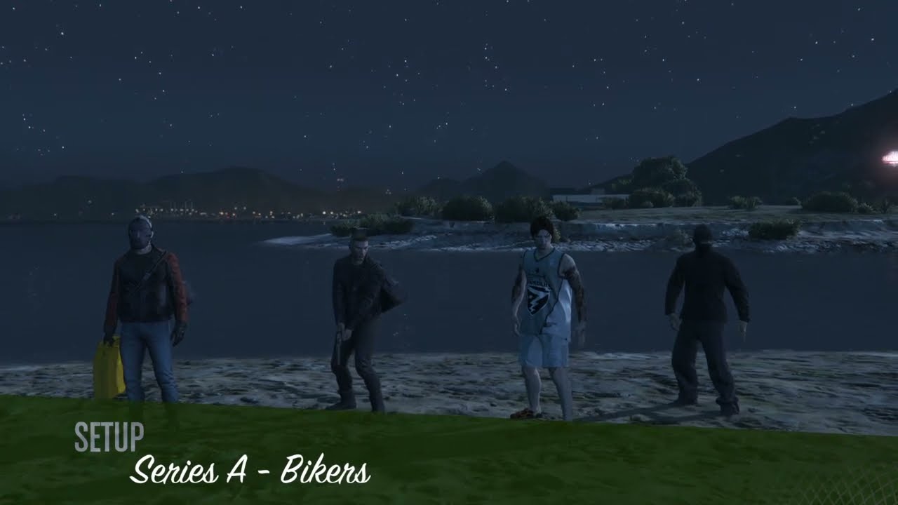 Grand Theft Auto V_online_pre..... Heist Series A _Bikers_#Sony#share#arab#Maroc#Algerie#Tunisie#USA