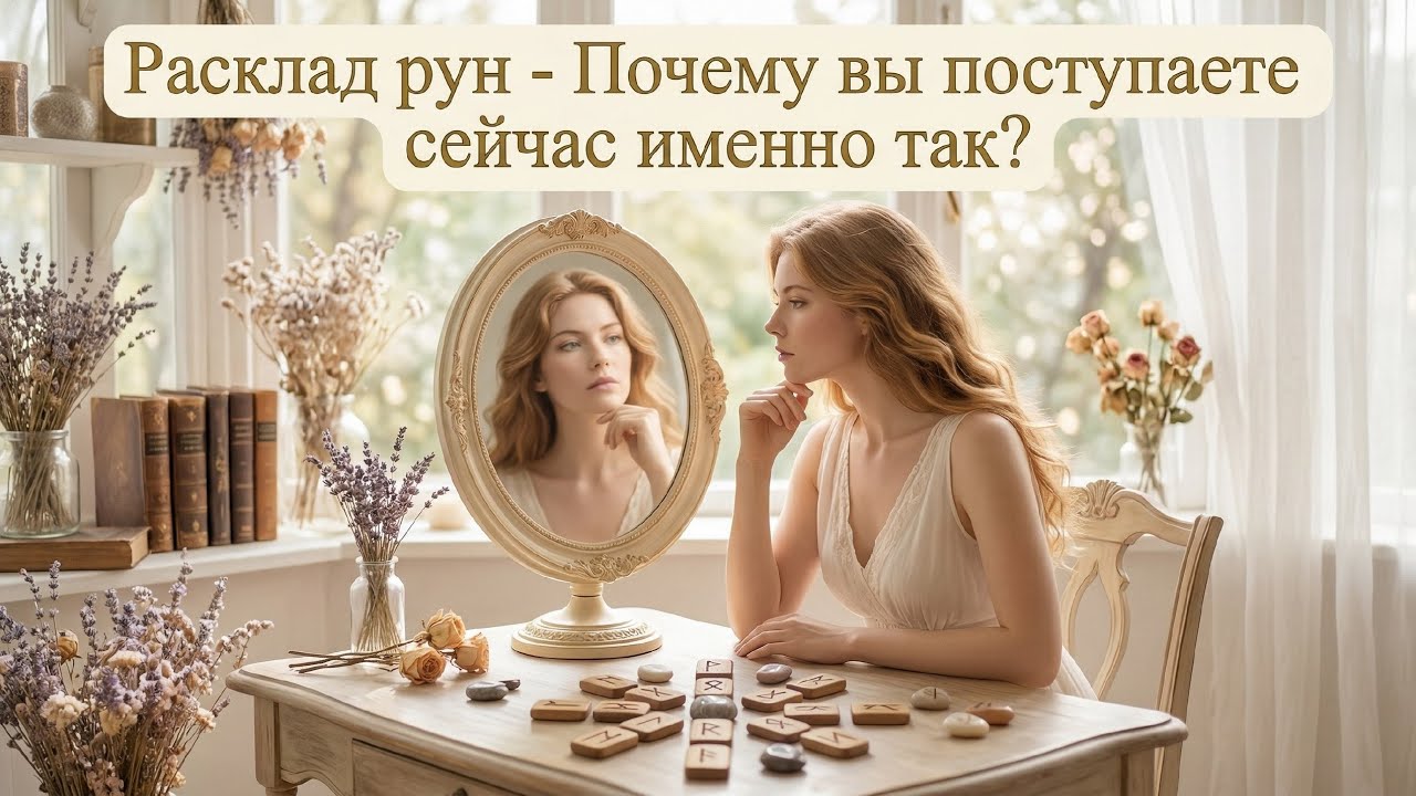 Расклад рун 💛 Почему вы поступаете сейчас именно так в своей жизни?