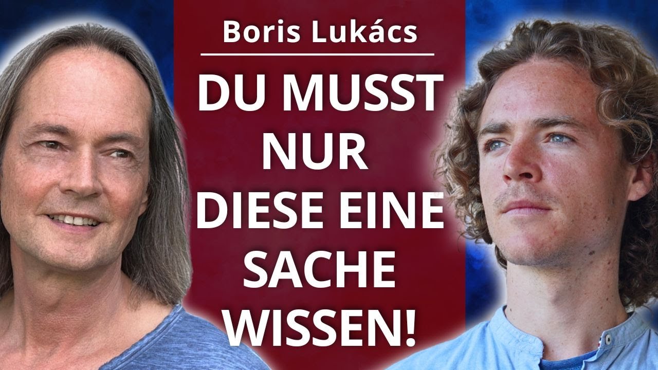 Vergiss alles, was Du über Spiritualität geglaubt hast! Boris Lukács