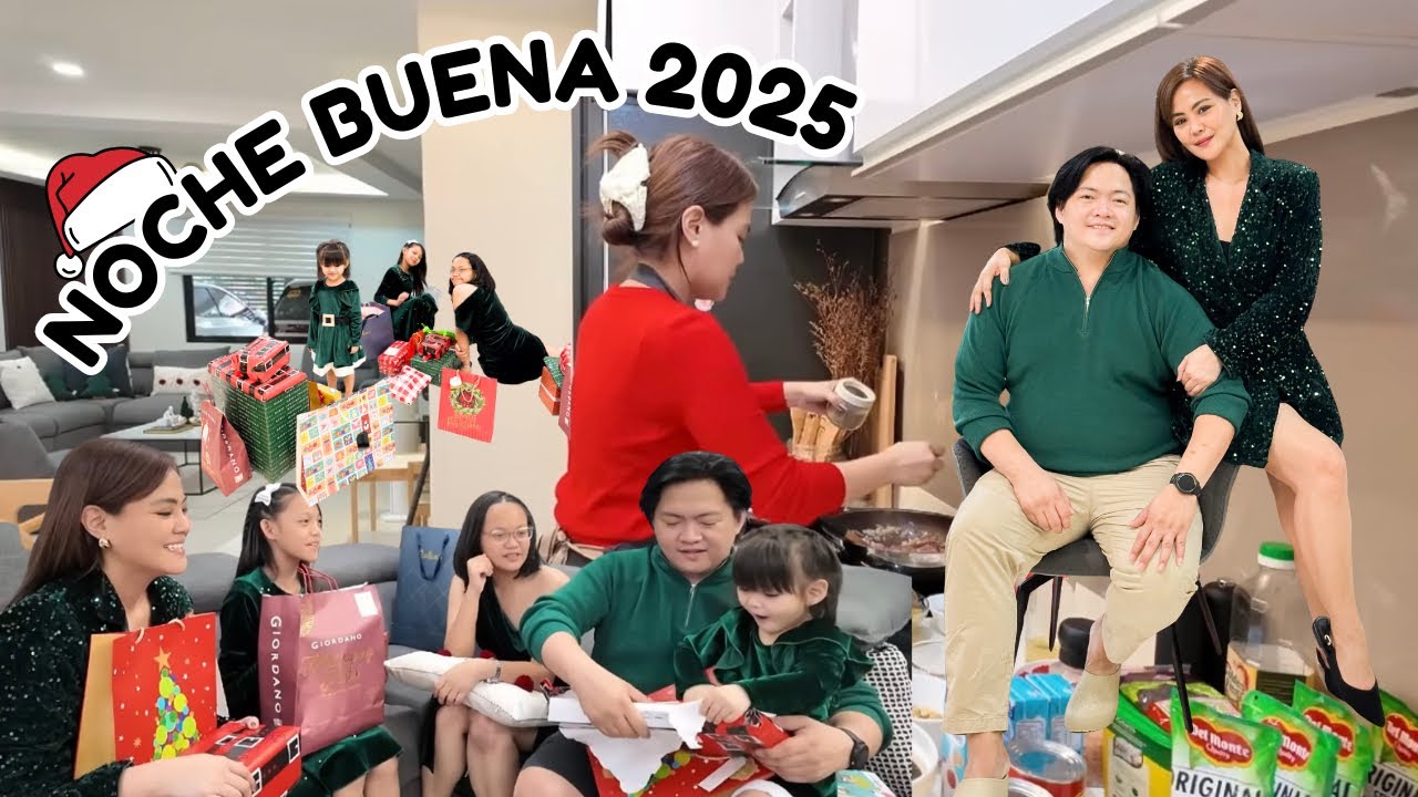 NOCHE BUENA 2025 + LUTO + GIFT OPENING + MAY UMIYAK! | AustriaFamilyVlogs