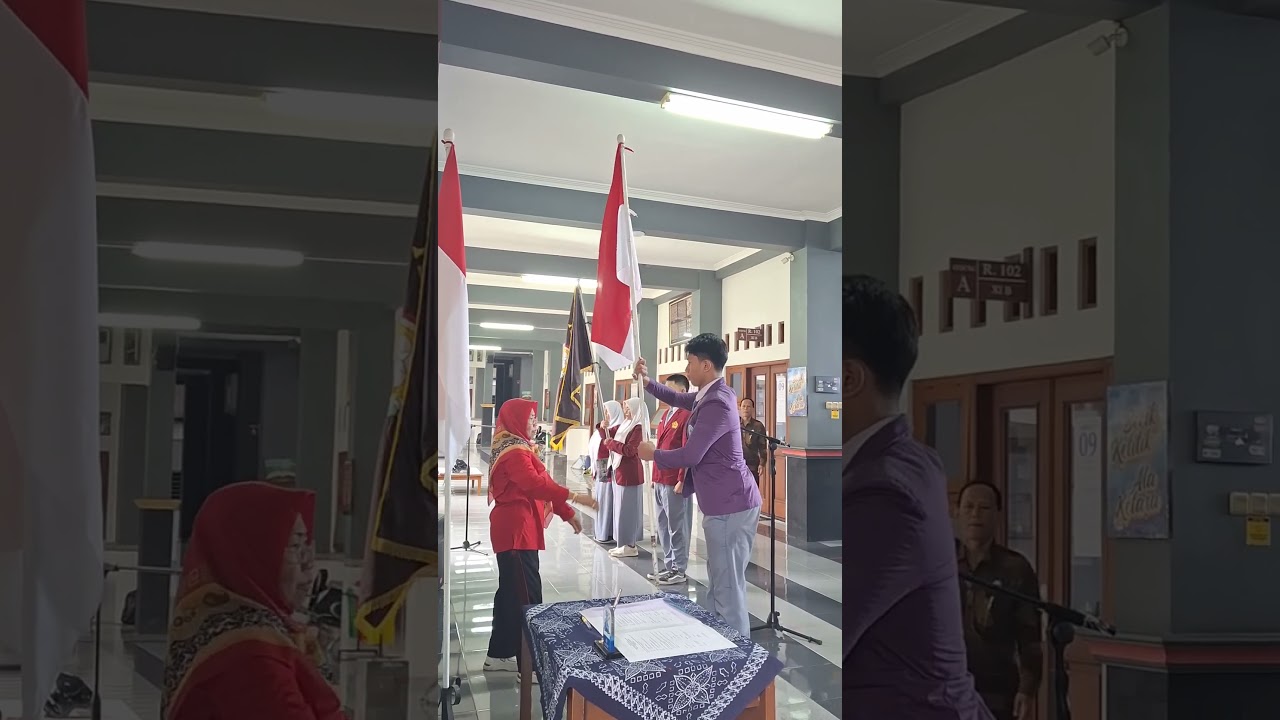 Pelantikan Pengurus OSIS SMAN 1 Wonosari Periode 2024/2025