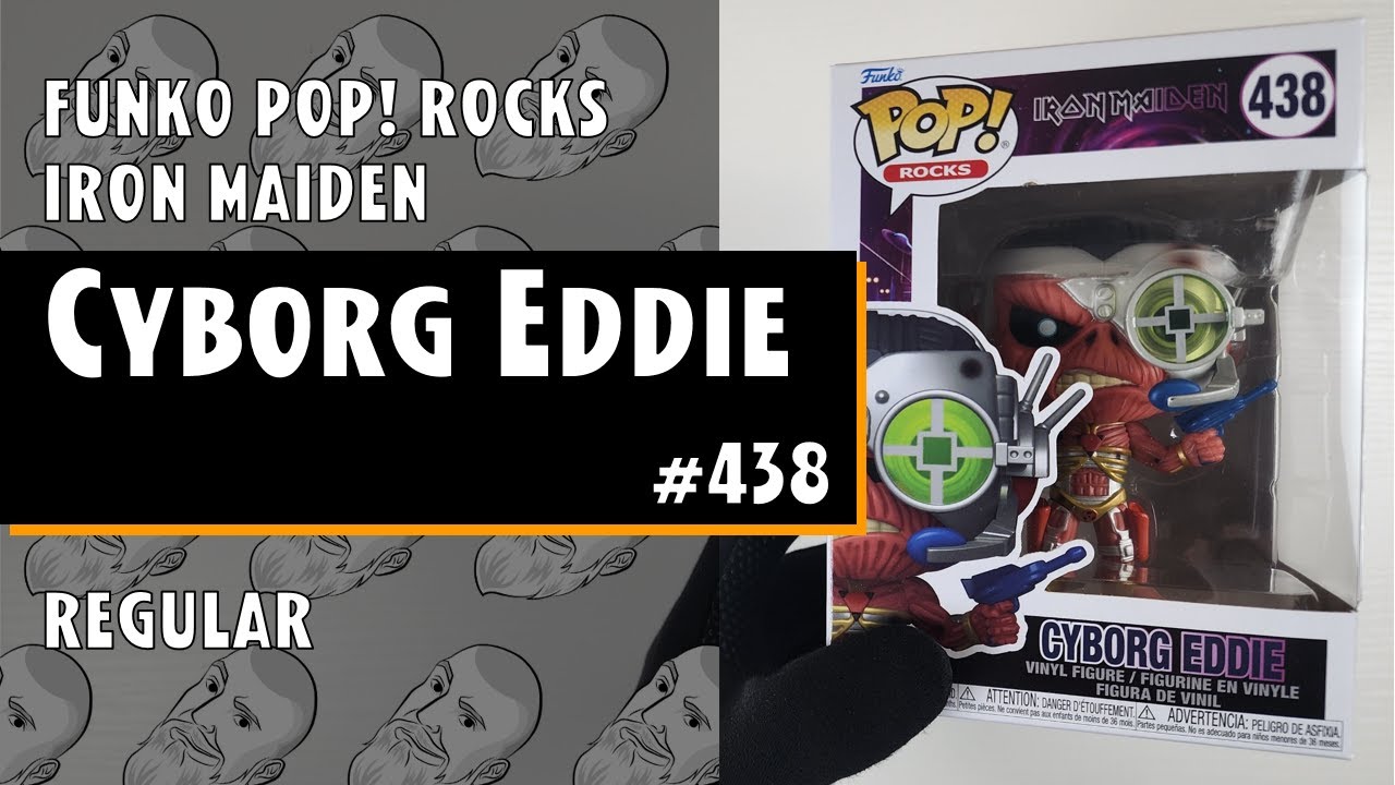 Cyborg Eddie Funko Pop  - 438 - Iron Maiden // Just One Pop Showcase
